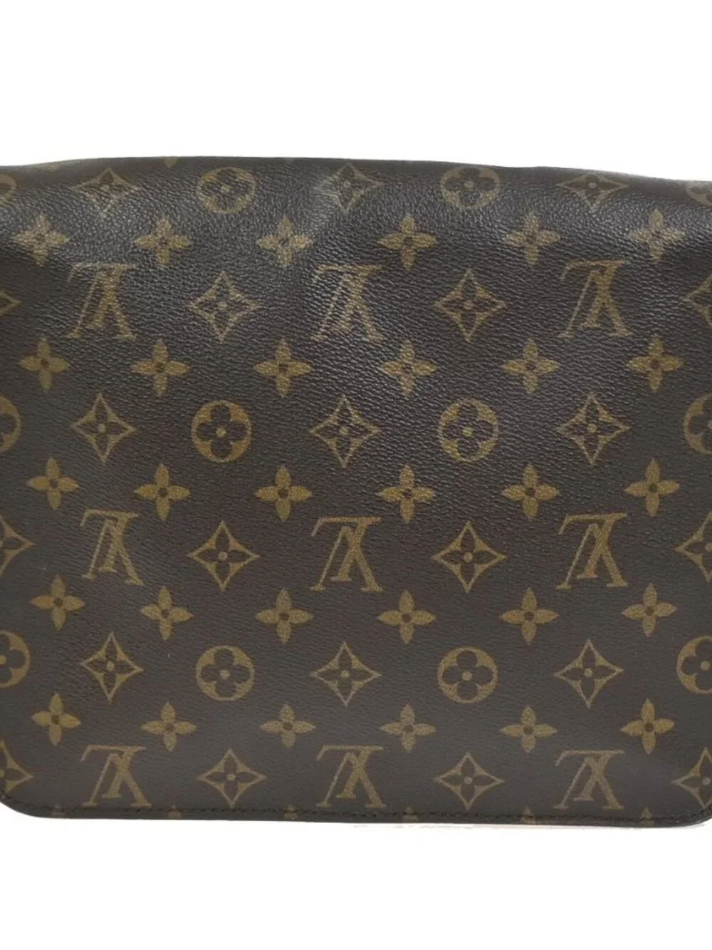 LOUIS VUITTON Cartouchiere GM Shoulder Bag Monogram Leather Brown M51252 64KC976 - Picture 3 of 16